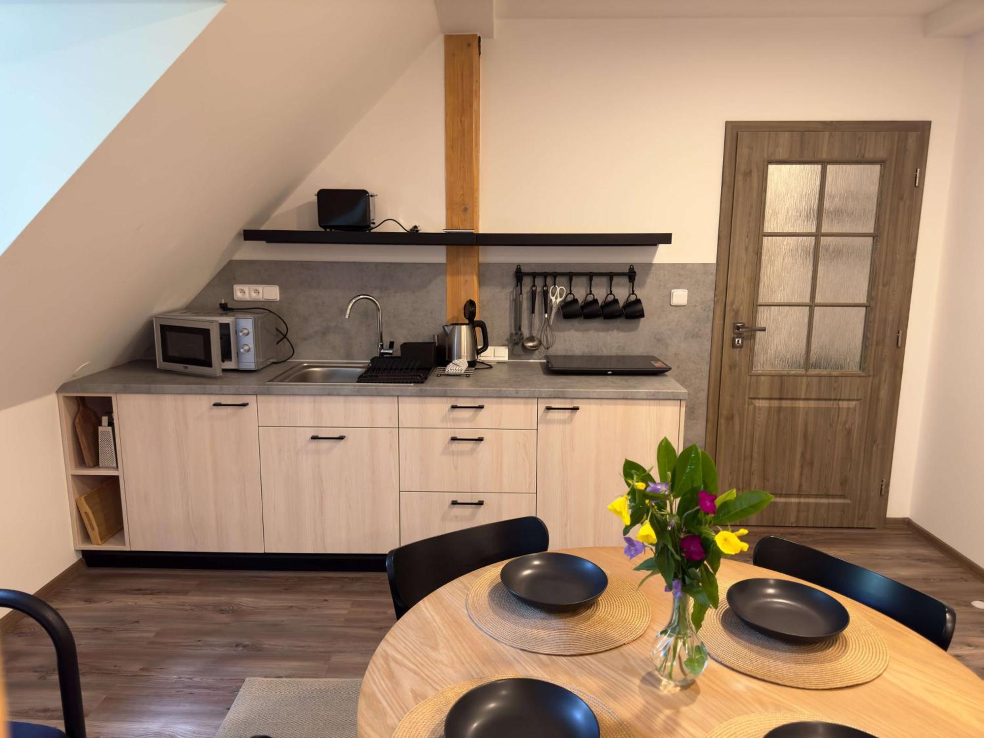 Apartmany Na Mlyne Nove Mesto na Morave Rum bild